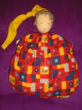 antike Spieluhr- Puppe