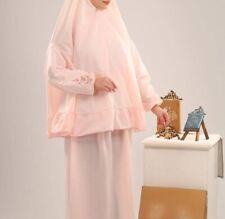 2-tlg Islamische Gebetskleidung Prayer mit Ärmel  Große S, M, L  ,طقم صلاة,