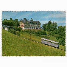 AK Eisenbahn Schweiz / Hotel Gurten-Kulm mit Gurtenbahn Bern AG, Standseilbahn
