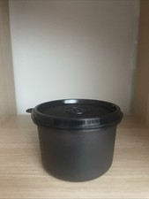 Tupperware Dose Rund 450 ml Schwarz Neu 