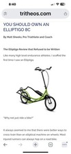 Green elliptigo 8 - 8c,, speed