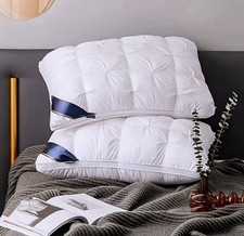 Kopfkissen 48x74cmHotelqualität Nackenschutz Orthopädisches Schlafkissen Premium