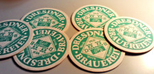6 alte Bierdeckel Dresden