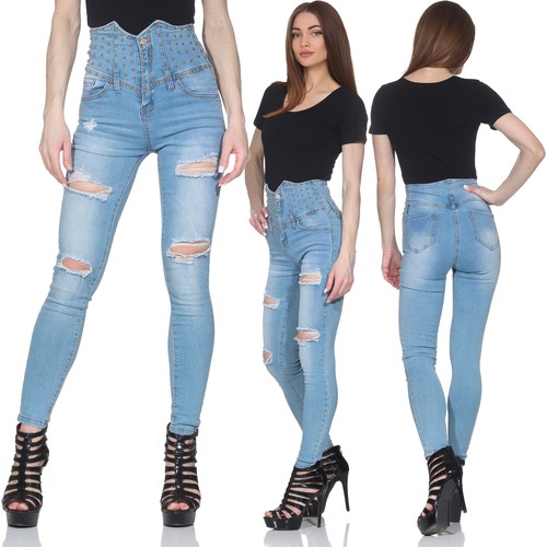 Damen jeans skinny high - jeans,