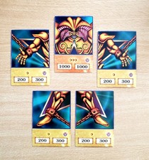 YuGiOh Exodia The Forbidden One Die Verbotene Komplettes Set ORICA Fan Karten
