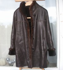 hochwertiger Lammfellmantel Lammfelljacke Lammfell Mantel Jacke