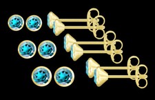 585 ECHT GOLD *** 1 Paar