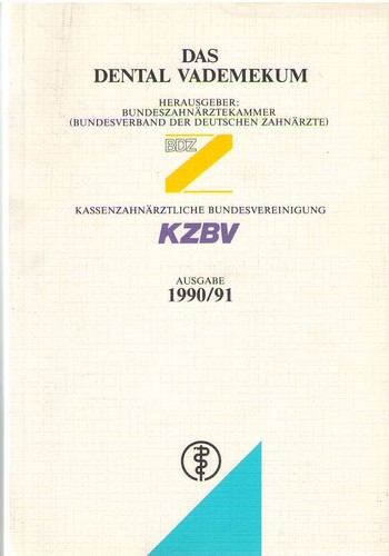 Das dental vademecum 1990 - das, 1990/91