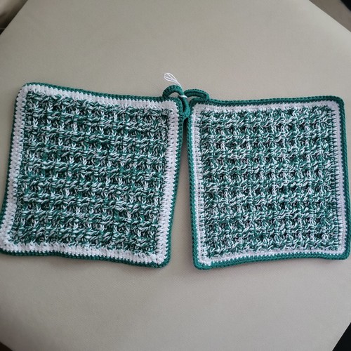 Gehäkelte topflappen - gehäkelte,