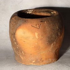 Antikes Tokoname Tsubo Glas