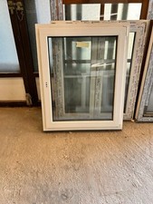 Fensterelement 2-fach-Verglasung, DIN Rechts, weiß/hellgrau Realwood,979x1220mm