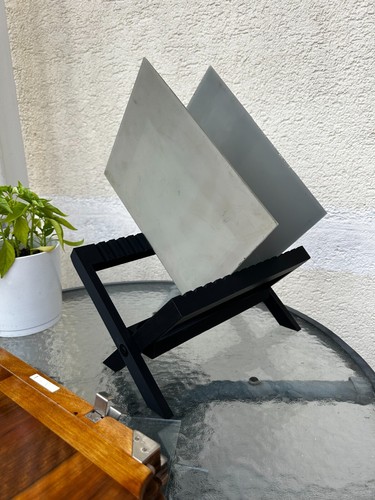 Wet plate drying rack schwarz - rack,