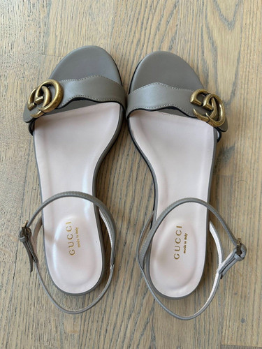 Original gucci sandalen taupe - original,