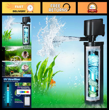 400GPH Aquarium Filter with UV