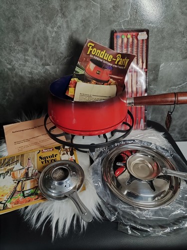 70er silit fondue party set - silit,