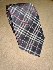 BURBERRY Designer Krawatte 100% Seide