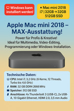 Apple Mac mini 2018 Intel Core