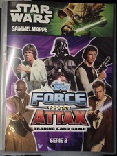 Star Wars Force Attax Sammelmappe Serie 2 über 200 Karten mit Sammelmagazin