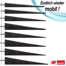 FTsolid Türschwellenrampe Gummirampe Rollstuhlrampe Keilrampe Auffahrrampe Rampe