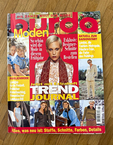 Burda moden januar 1998 - moden, 1/98