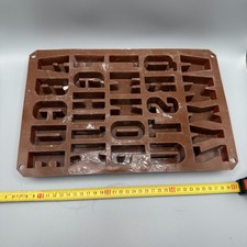 Silikonform | Buchstaben |