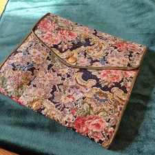 Original 40er/50er Strumpftasche, sehr guter Zustand, Vintage, Retro, 6 Fächer