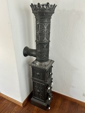 Ofen Gusseisen Historismus / Gründerzeit (?) Neo-Renaissance - extrem dekorativ!