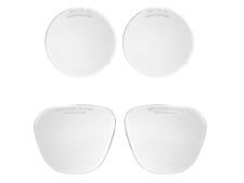 Paar Ersatzgläser Brillengläser Schutzbrille Schutzbrillengläser 62 x 52 / 50 mm