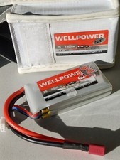 #2 LiPo Akku 2s 1300 mAh 30C  Unbenutzt mit Lagerspannung gelagert. Schutztasche