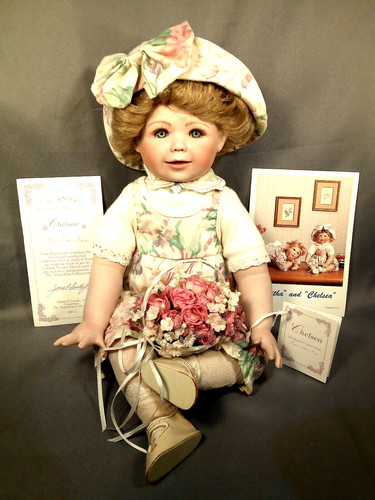 Porzellanpuppe chelsea - porzellanpuppe, "chelsea"