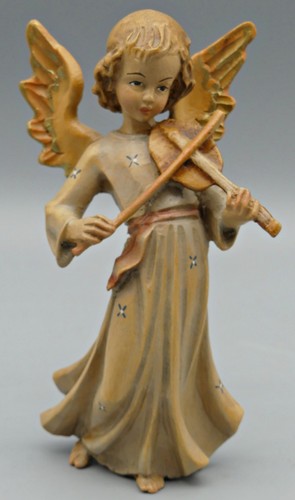 Standfigur engel mit geige - engel,