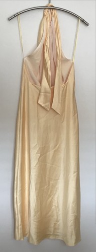 Zara satin halterneck midi - satin,