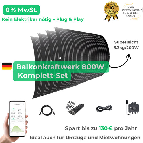 Balkonkraftwerk ultraleicht - balkonkraftwerk,