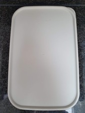 Tupperware Eigenosse, Ersatzdeckel, Vorratsdose, Kompaktus, groß, weiß.