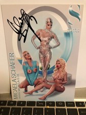 MICAELA SCHÄFER: 1 SIGNIERTE Autogrammkarte vom  Erotikstar- neuwertig