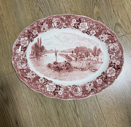 Palissy keramik themse fluss - themse,