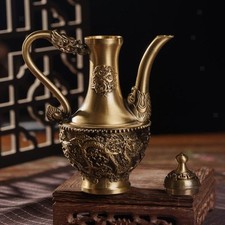 Türkische Kaffeekanne Messing