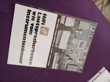 Vintage HiFi Prospekt Sphis 260 S Lautsprecher und Gesamtprogramm 1970er Jahre