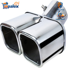 Edelstahl Auspuff Endrohr