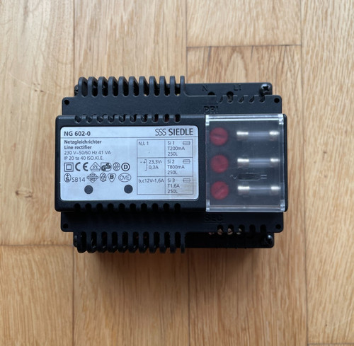 Siedle 602 netzgerät - siedle,