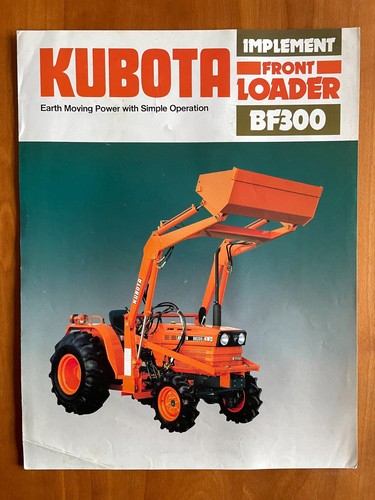 Kubota frontlader bf300 - kubota,