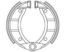 Paar Bremsbacken Bremsbacken