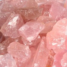 1 kg Rosenquarz roh ca. 30 -