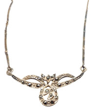 Art deco halskette 925 - halskette, silber