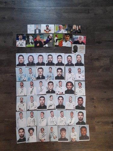Dfb autogrammkarten satz 2025 - autogrammkarten,