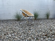 Plona Piretti Castelli Leather Chair Folding 1960 cognac