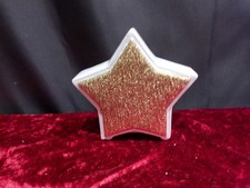 Deko-Aufsteller/Stern/weiß/go