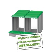 Legenest Abrolllnest Hühner