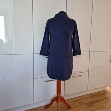 *Ray Tricot* Kleid Strickkleid Tunika Stretch L 40 42 Weinrot