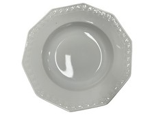 Eschenbach Essteller Weiß Klassisch Porzellan Achteckig